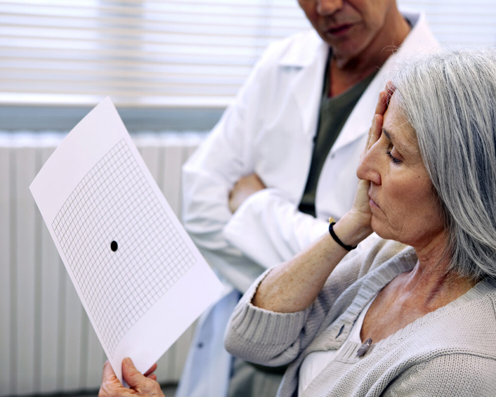 macular degeneration exam